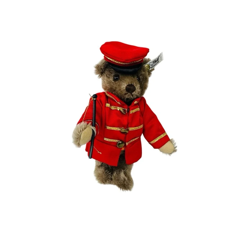 STEIFF‎ 0120/19 1988 L'td Ed. Golden Age of Circus Mohair Band Bear w/Baton #858